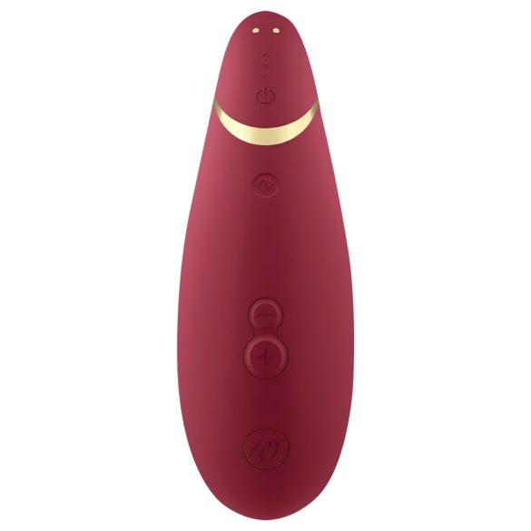 Womanizer Premium 2 - klitorisvibrator med lufttryk - rød