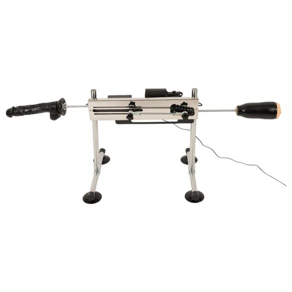 The Banger Fucking Machine - dobbelt sexmaskine med 2 dildoer og 1 kunstskede