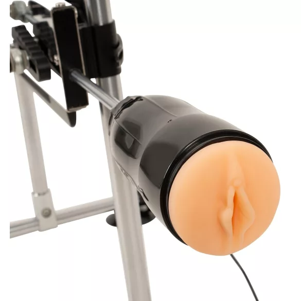 The Banger - sexmaskine - dobbeltfunktion med 2 dildoer og 1 kunstig vagina
