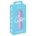 Cuties Mini 3 - genopladelig, vandtæt spiralvibrator (lilla)
