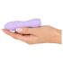 Cuties Mini 3 - genopladelig, vandtæt spiralvibrator (lilla)