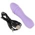 Cuties Mini 3 - genopladelig, vandtæt spiralvibrator (lilla)