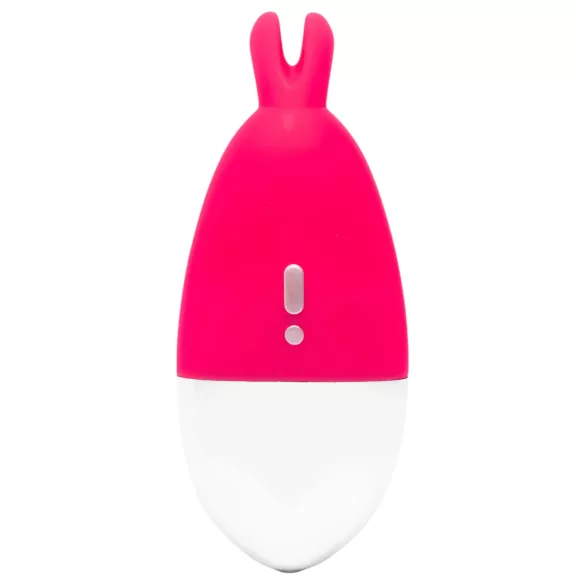Happyrabbit - klitorisvibrator med fjernbetjening - genopladelig - rød