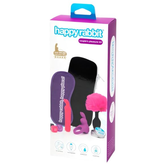 Happyrabbit Par-sæt - Genopladeligt Vibratorsæt (7 dele)