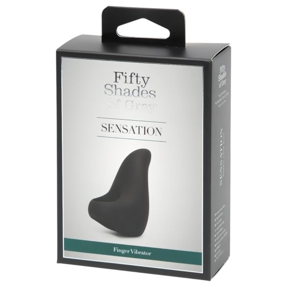 Fifty Shades Sensation Finger - sort finger-vibrator