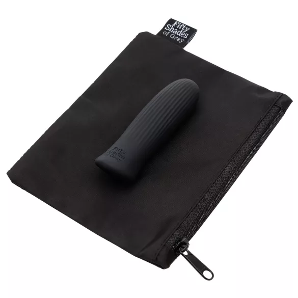 De 50 nuancer af grå - Mini vibrator (sort)