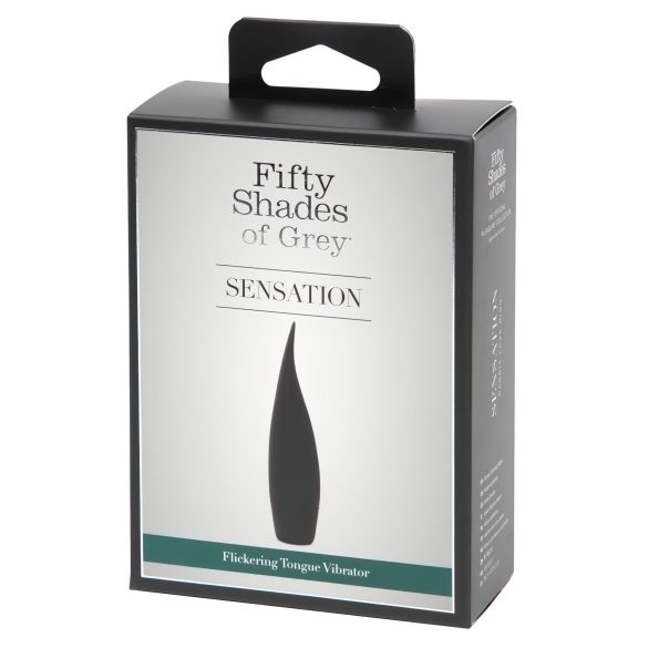 Sensual Tongue Vibrator i Sort - Fifty Shades of Grey