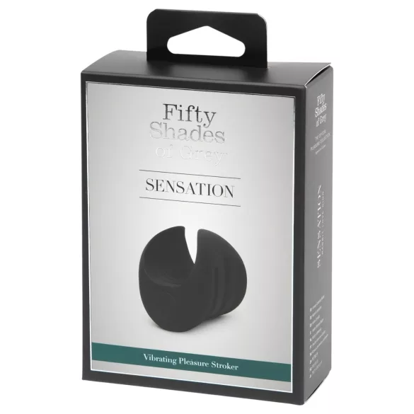 Fifty Shades Sensation glansvibrator (sort)