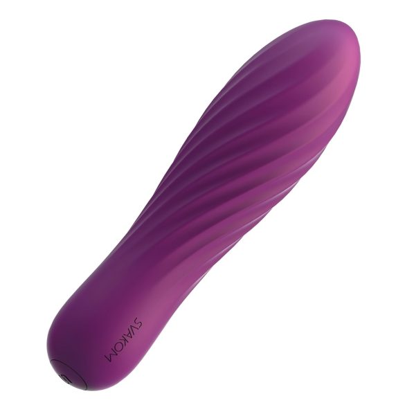 Svakom Tulip - mini vibrator med genopladeligt batteri - lilla
