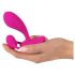 SMILE RC - genopladelig G-punkts vibrator med fjernbetjening (pink)