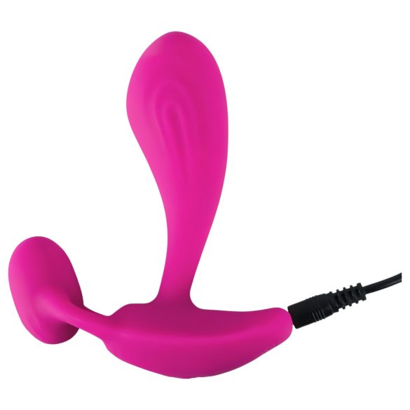 SMILE RC - genopladelig G-punkts vibrator med fjernbetjening (pink)