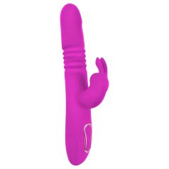   SMILE Rabbit - rabbit vibrator med klitorisarm og thrust/rotation - pink