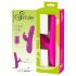 SMILE Rabbit - rabbit vibrator med klitorisarm og thrust/rotation - pink