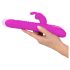 SMILE Rabbit - rabbit vibrator med klitorisarm og thrust/rotation - pink