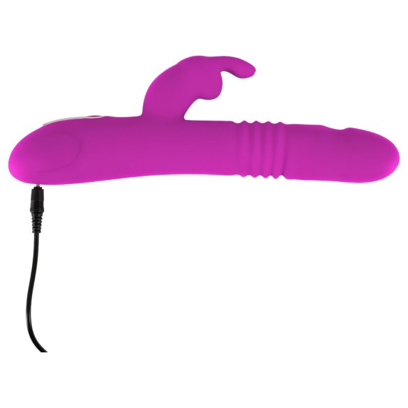 SMILE Rabbit - rabbit vibrator med klitorisarm og thrust/rotation - pink