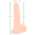 Nature Skin - dildo med hud - 19 cm (naturfarvet)