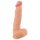 Naturlig hud - dildo med hud - 25cm (naturlig)