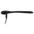 Penisplug dilator - genopladelig, vibrerende dilator (1 cm, sort)