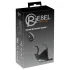 Rebel - penisring med kuglevibrator - genopladelig - sort