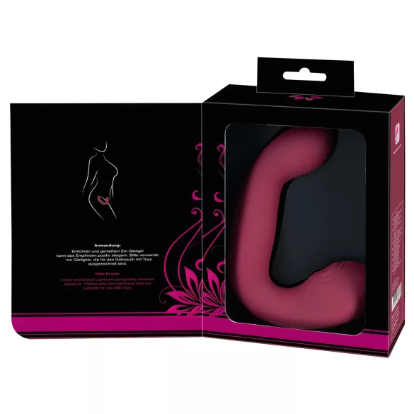 Javida Thumping - pulserende G-punkt og klitoris vibrator (rød)