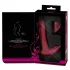 Javida RC - klitorisvibrator med fjernbetjening - 3 funktioner - rød