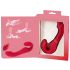 You2Toys - strapless strap-on vibrator - fjernbetjening - rød