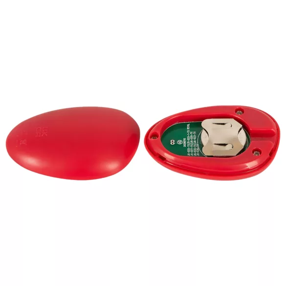 You2Toys - strapless strap-on vibrator - fjernbetjening - rød