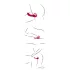 You2Toys - strapless strap-on vibrator - fjernbetjening - rød