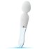 Liaison Wand - Silikone-glas LED vibrator (transparent)