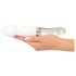 Liaison Wand - Silikone-glas LED vibrator (transparent)
