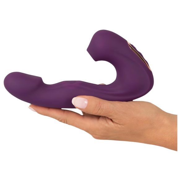 Javida - klitorisvibrator 4i1 - vibrator med sugefunktion - lilla