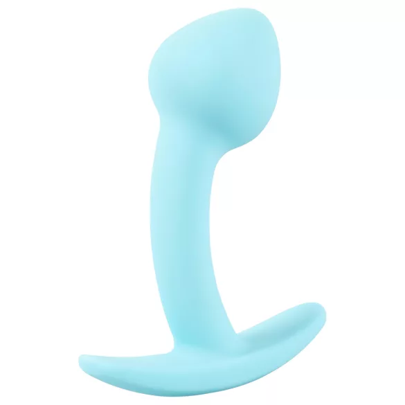 Cuties Mini Butt Plug - silikone analplug (blå, 2,6 cm)