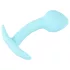 Cuties Mini Butt Plug - silikone analplug (blå, 2,6 cm)