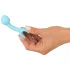 Cuties Mini Butt Plug - silikone analplug (blå, 2,6 cm)