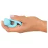 Cuties Mini Butt Plug - silikone analplug (blå, 2,6 cm)