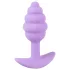 Cuties Mini Butt Plug - silikone anal plug (lilla, 2,8 cm)