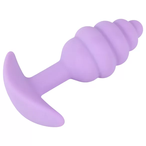 Cuties Mini Butt Plug - silikone anal plug (lilla, 2,8 cm)