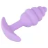 Cuties Mini Butt Plug - silikone anal plug (lilla, 2,8 cm)