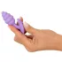 Cuties Mini Butt Plug - silikone anal plug (lilla, 2,8 cm)