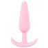 Cuties - mini analplug - silikone - pink - 2,1 cm