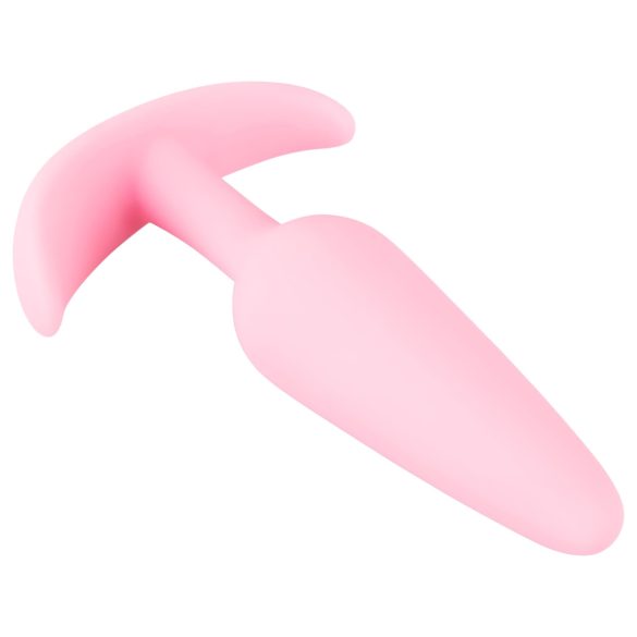 Cuties - mini analplug - silikone - pink - 2,1 cm