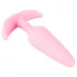 Cuties - mini analplug - silikone - pink - 2,1 cm
