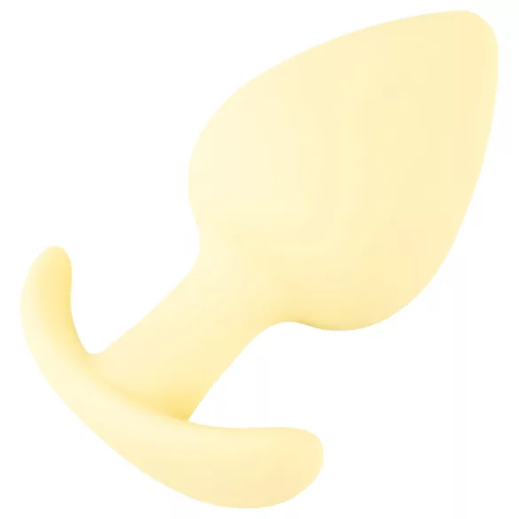 Cuties Mini Butt Plug - silikone analplug (gul, 3,1 cm)