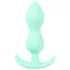 Cuties - mini analprop - blød silikone - mintgrøn 2,3cm