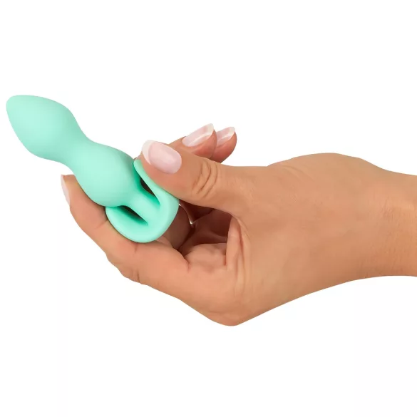 Cuties - mini analprop - blød silikone - mintgrøn 2,3cm