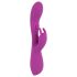 Javida - rabbit vibrator med klitorisarm - 3 motorer - lilla