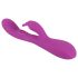 Javida - rabbit vibrator med klitorisarm - 3 motorer - lilla