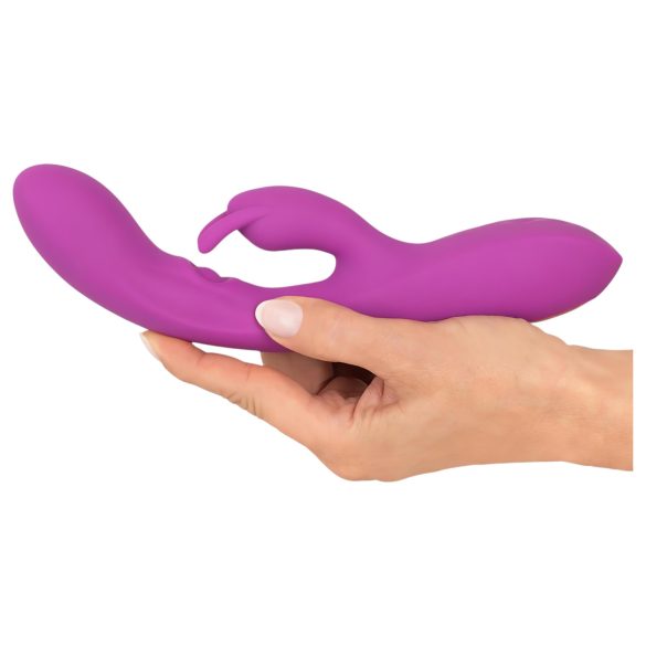 Javida - rabbit vibrator med klitorisarm - 3 motorer - lilla