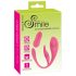 SMILE - vibratoræg med fjernbetjening - genopladelig - pink