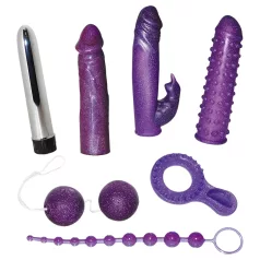 You2Toys - Vibratorsæt - Glimmer - 7 dele